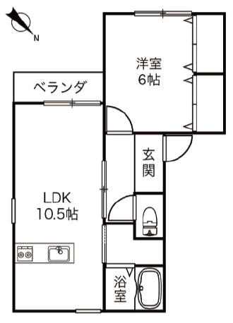 ポムハウス　201号室